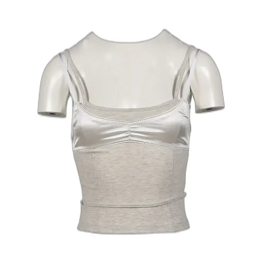 Layered Underwear Corset / Gry