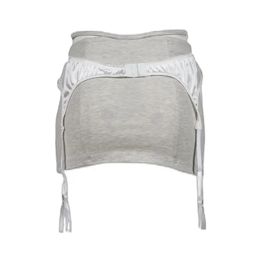 Layered Underwear Mini Skirt / Gry