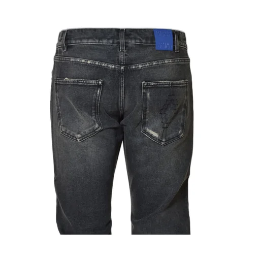 Marcelo Burlon County Of Milan Distressed Straight Leg Jeans