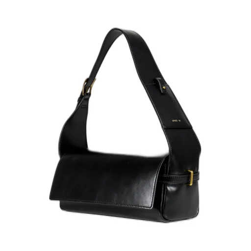Suede Belting Duffle Bag / Blk