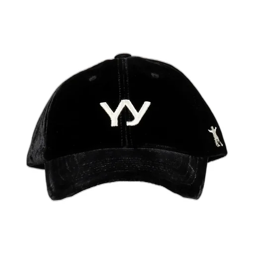 Yy Velvet Ball Cap / Black