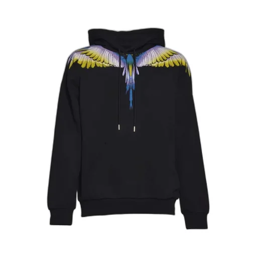 Marcelo Burlon County Of Milan Wings-Print Drawstring Hoodie