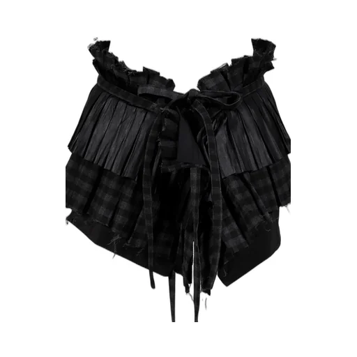 Pleats Layered Pocket Belt / Blk