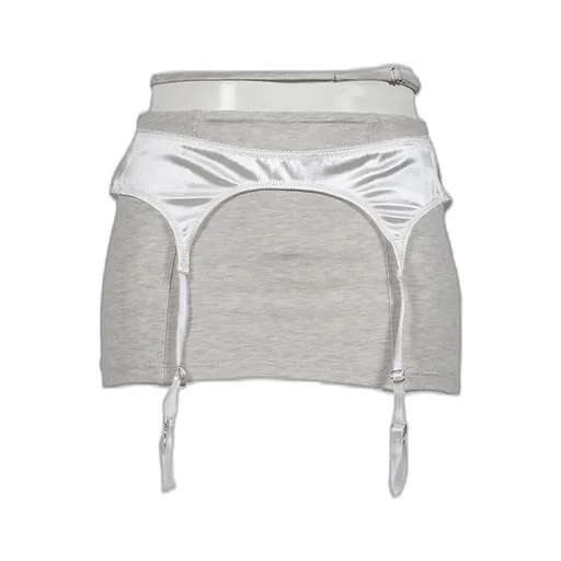 Layered Underwear Mini Skirt / Gry