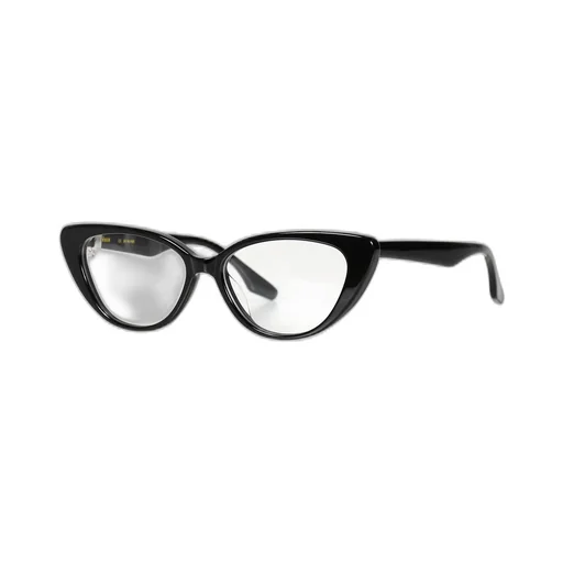 Gemstone Bowknot Glasses Side Bow / Blk