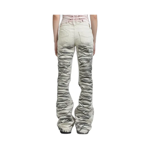 Airbrush Drift Jeans / Wht