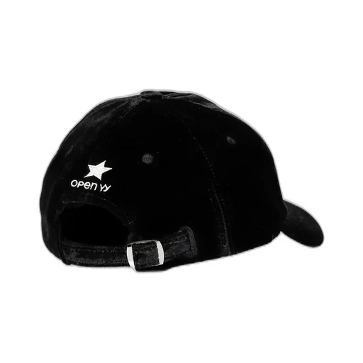 Yy Velvet Ball Cap / Black