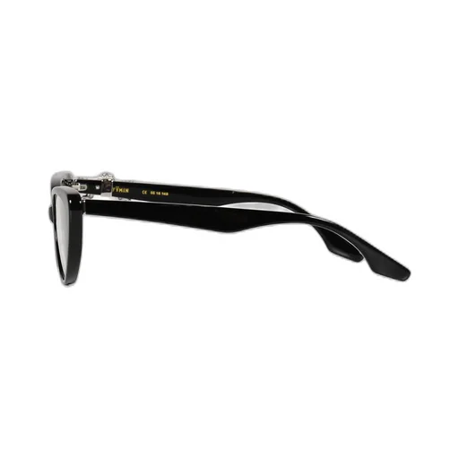 Gemstone Bowknot Glasses Side Bow / Blk
