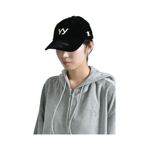 Yy Velvet Ball Cap / Black