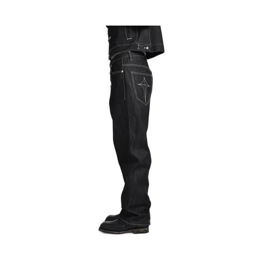 Land Warfare Denim Pants / Blk