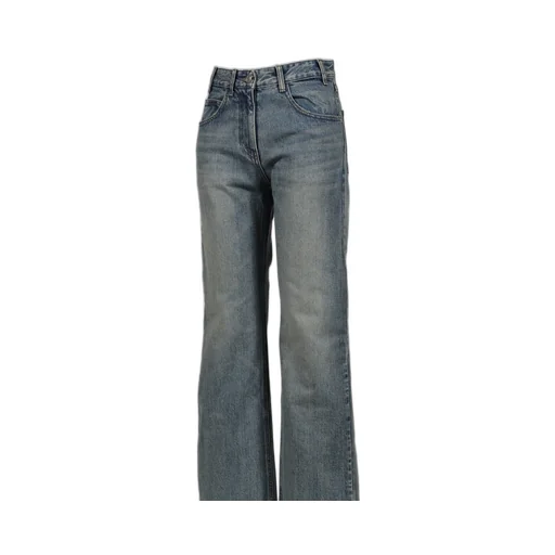 Denim Trucker Pants / Blu