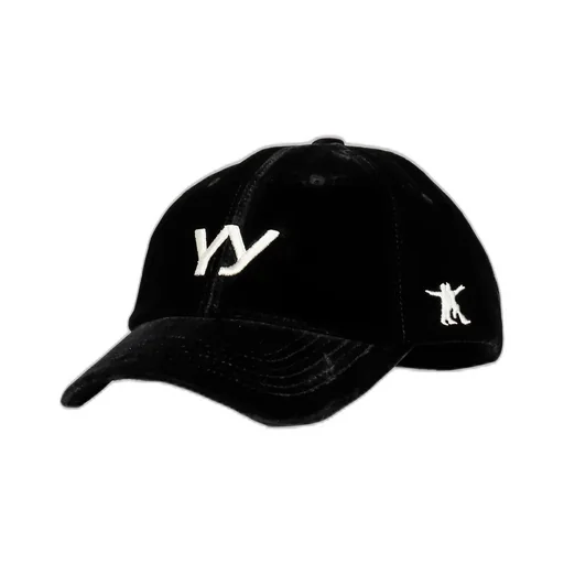 Yy Velvet Ball Cap / Black