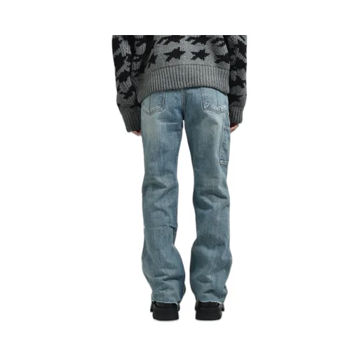Denim Trucker Pants / Blu