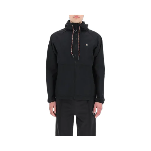 Marcelo Burlon County Of Milan Drawstring Zipped Jacket