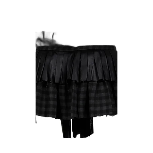 Pleats Layered Pocket Belt / Blk