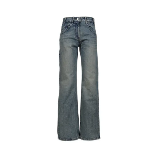 Denim Trucker Pants / Blu