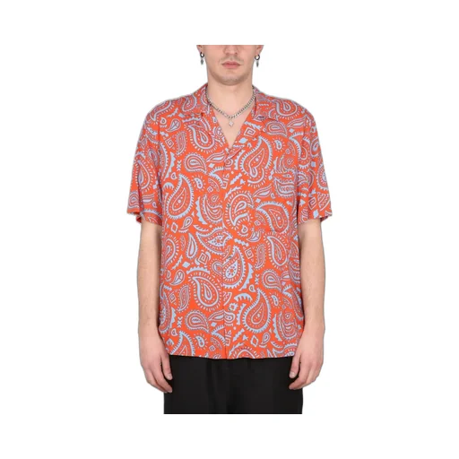 Marcelo Burlon County Of Milan Paisley Hawaii Shirt