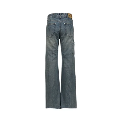 Denim Trucker Pants / Blu