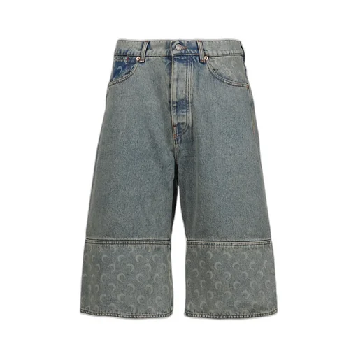 Moon Laser Denim Bermudas / Lt. Bei