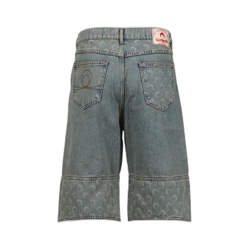 Moon Laser Denim Bermudas / Lt. Bei