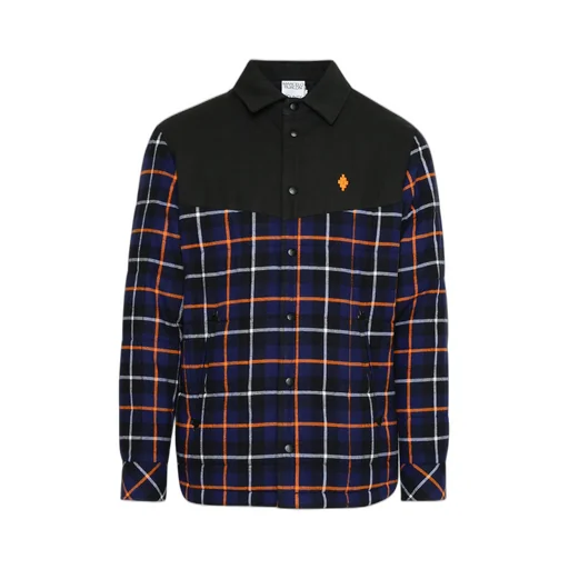 Marcelo Burlon County Of Milan Cross Checked Overshirt