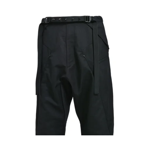 Cotton Web Belt Vent Pants Gen. 1.1 / Blk