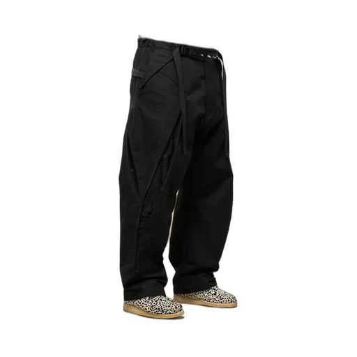 Cotton Web Belt Vent Pants Gen. 1.1 / Blk