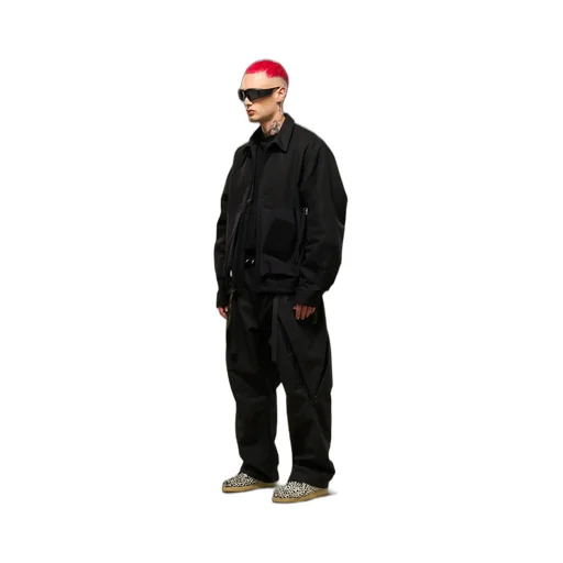 Cotton Web Belt Vent Pants Gen. 1.1 / Blk
