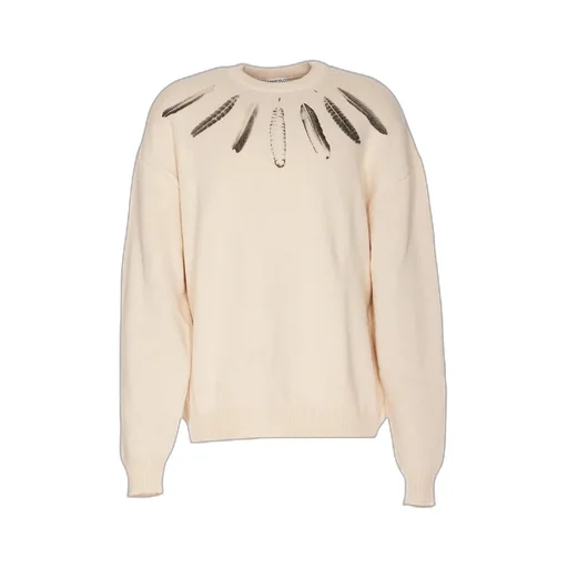 Marcelo Burlon County Of Milan Feather Printed Crewneck Sweater