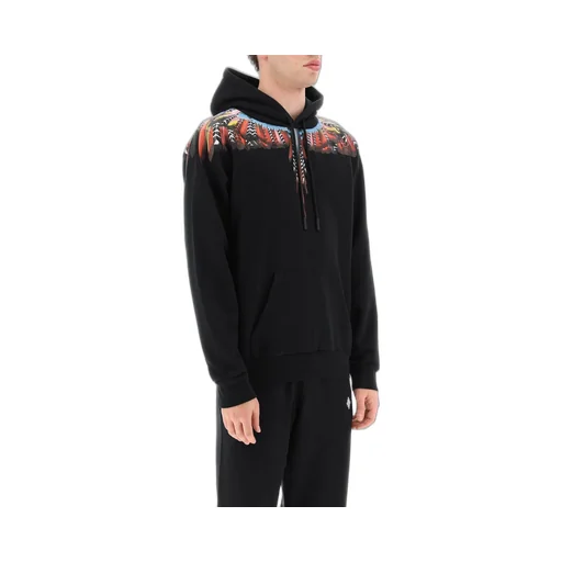 Marcelo Burlon County Of Milan Drawstring Wings Hoodie