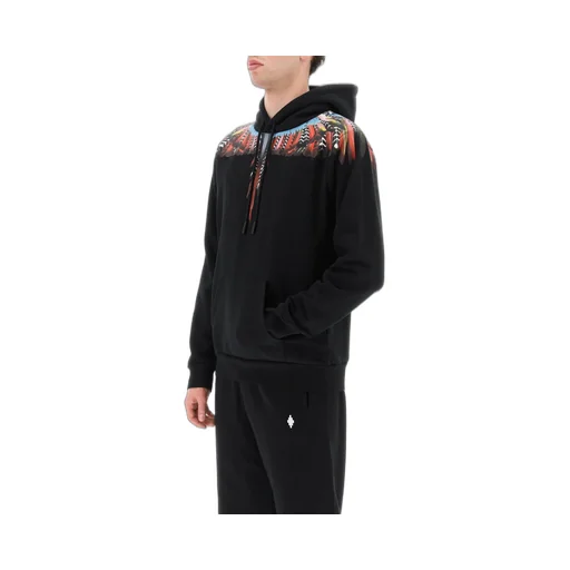Marcelo Burlon County Of Milan Drawstring Wings Hoodie