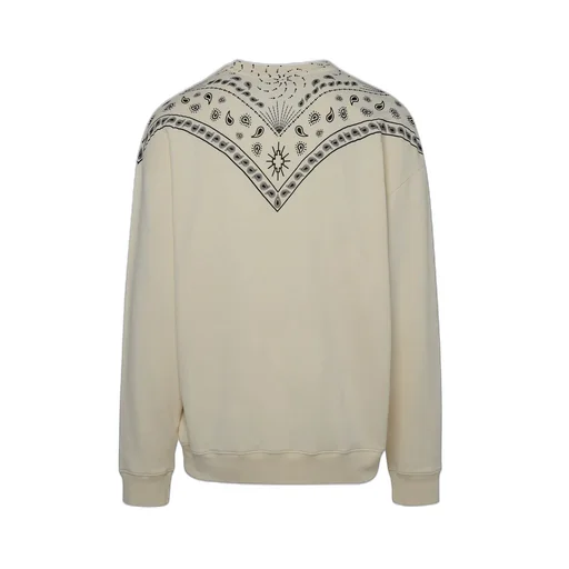 Marcelo Burlon County Of Milan Bandana-Printed Crewneck Sweatshirt