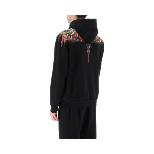 Marcelo Burlon County Of Milan Drawstring Wings Hoodie