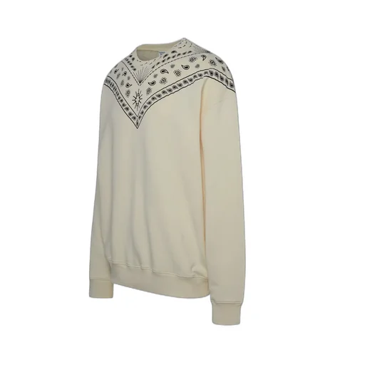Marcelo Burlon County Of Milan Bandana-Printed Crewneck Sweatshirt