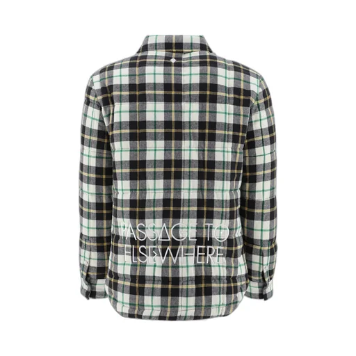 Marcelo Burlon County Of Milan Padded Pocket Checked Shirt