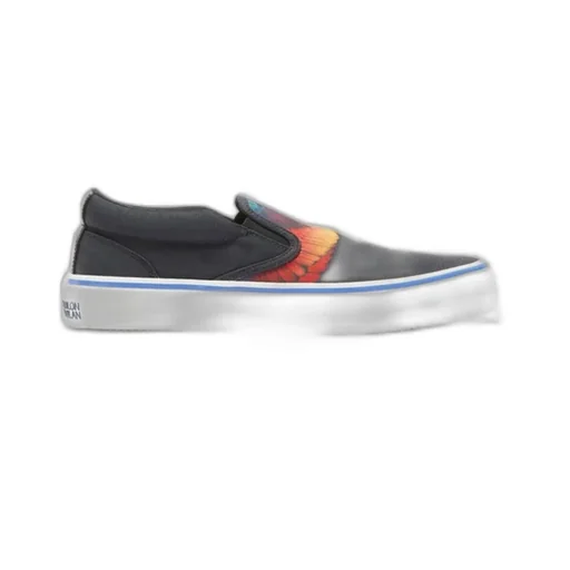 Marcelo Burlon County Of Milan Wings Printed Slip-On Sneakers