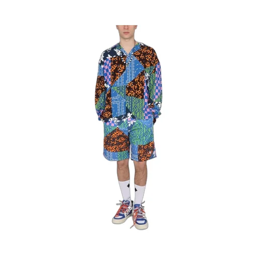 Marcelo Burlon County Of Milan Graphic Printed Shorts