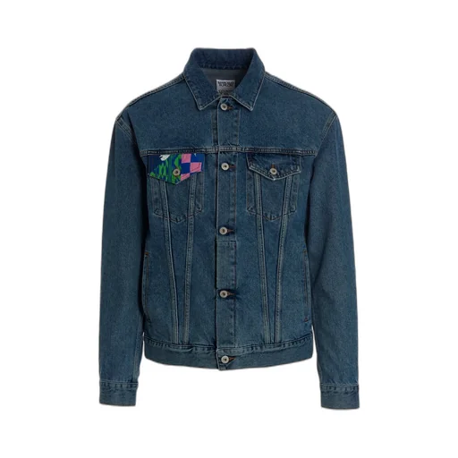 Marcelo Burlon County Of Milan Mix Match Denim Jacket