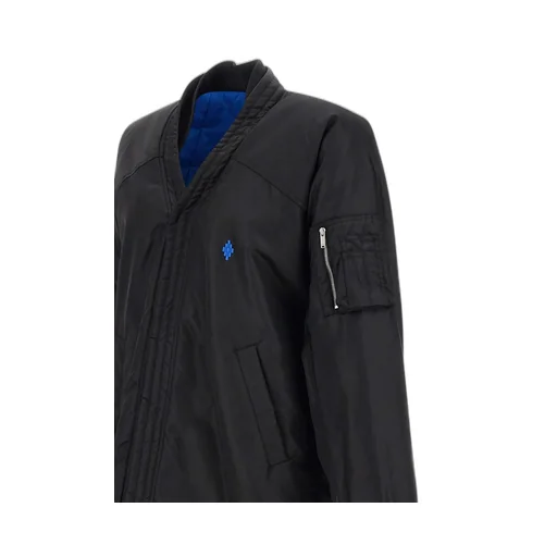 Marcelo Burlon County Of Milan Logo Embroidered Jacket