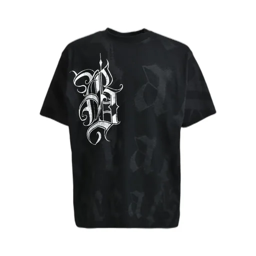 Suicide Black Letterd Logo Tee / Blk