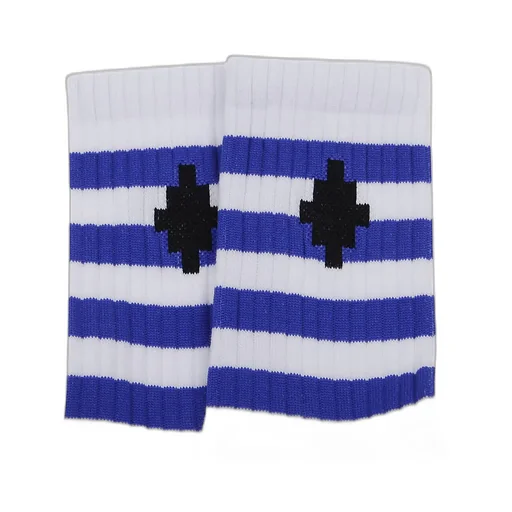 Marcelo Burlon County Of Milan Logo Intarsia Socks