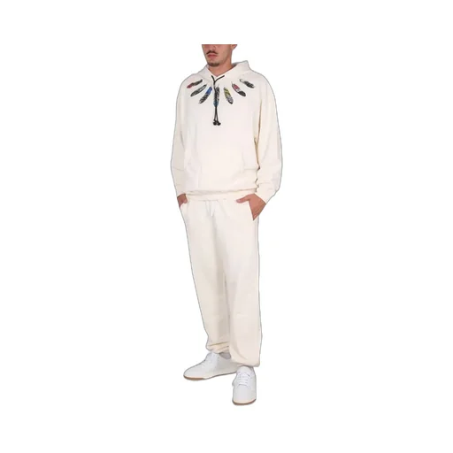 Marcelo Burlon County Of Milan Elastic Waist Drawstring Pants