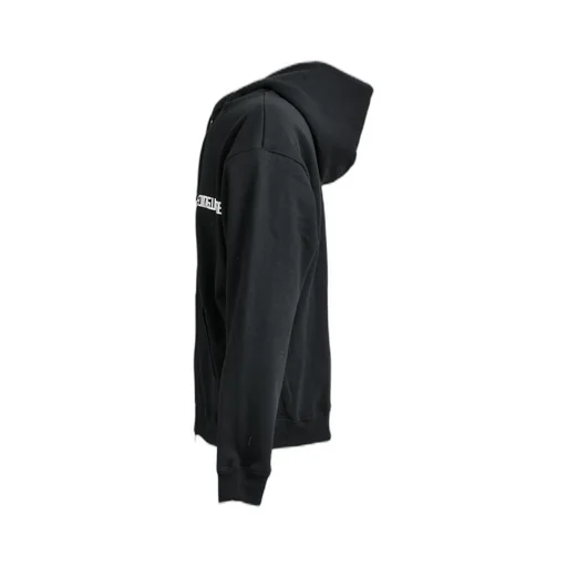 Somewhere' Zip Hoodie / Black