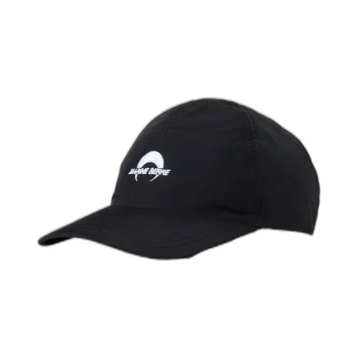 Recycled Nylon Baseball Cap/Blk