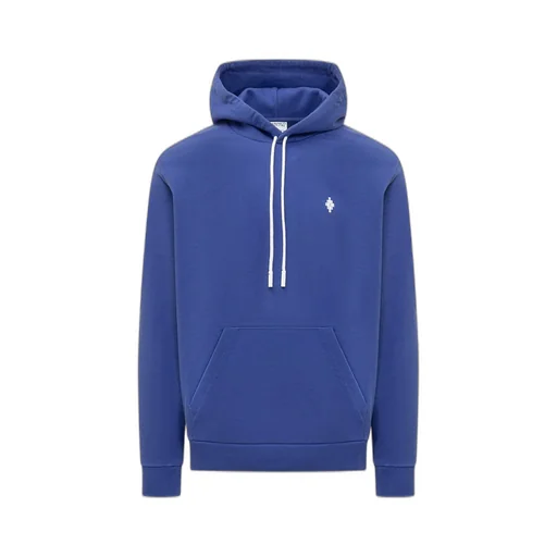 Marcelo Burlon County Of Milan Logo Printed Drawstring Hoodie