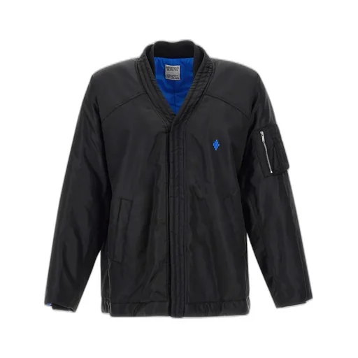 Marcelo Burlon County Of Milan Logo Embroidered Jacket