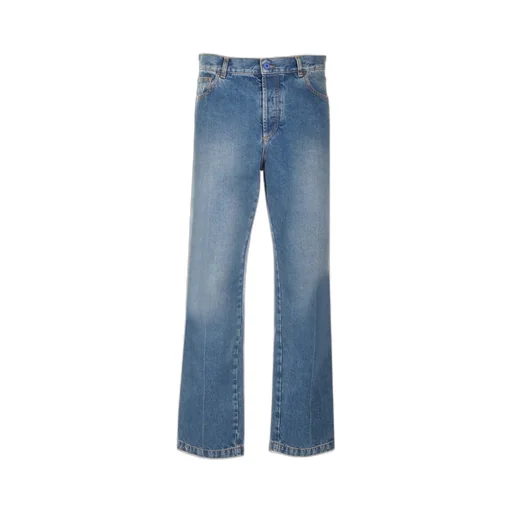 Marcelo Burlon County Of Milan Logo Patch Straight-Leg Jeans