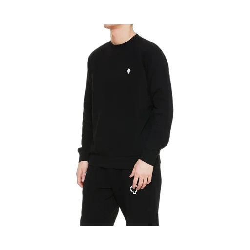 Marcelo Burlon County Of Milan Logo Embroidered Crewneck Sweatshirt