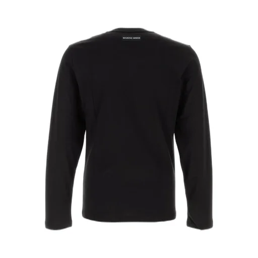 Marine Serre Logo Embroidered Long Sleeved T-Shirt