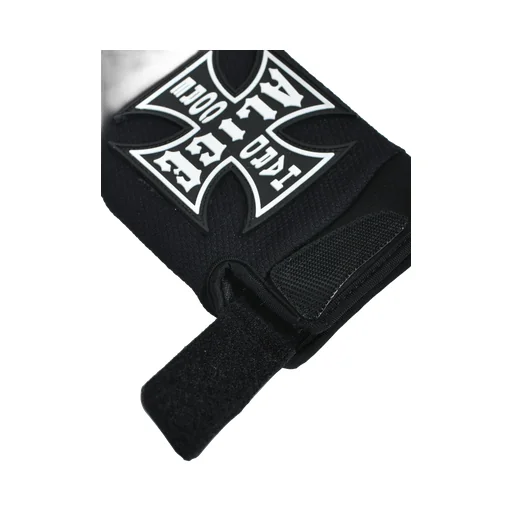 Moto Couture Gloves / Black Wht